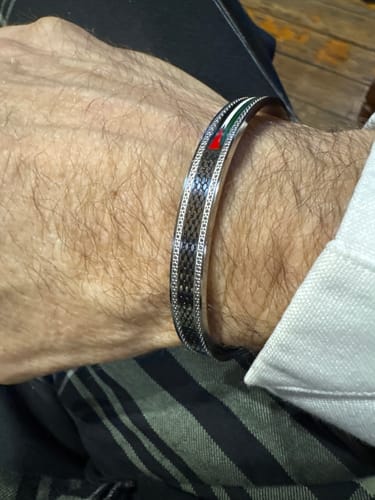 Customer photo review of Palestine Heritage Cuff