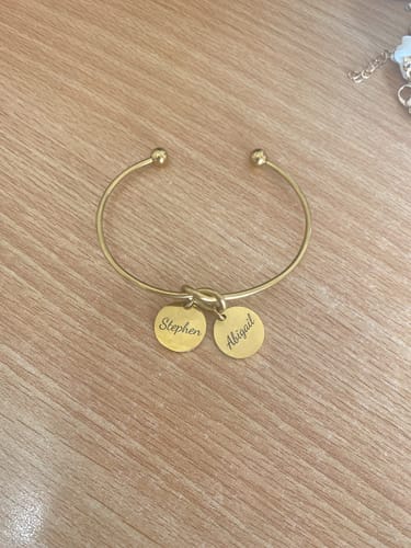 Customer photo review of Bracelet: Nodum