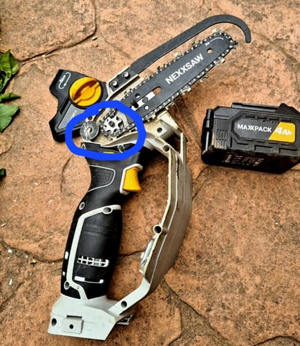 Customer photo review of 18V Nexxsaw 2Ah Set | Incl. Extra Chain