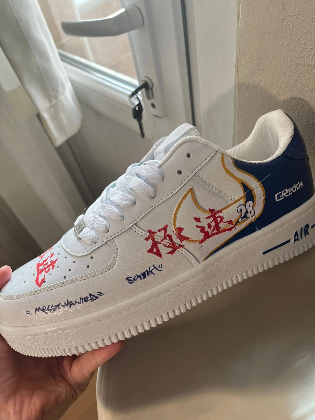 Customer photo review of Naruto Ayakkabı