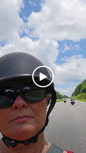 Customer video review of New- Polo Switchback DOT Reversible Helmet Flat & Gloss Black