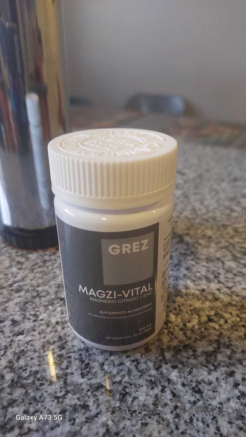 Customer photo review of MAGZI-VITAL - 800mg magnesio citrato + zinc