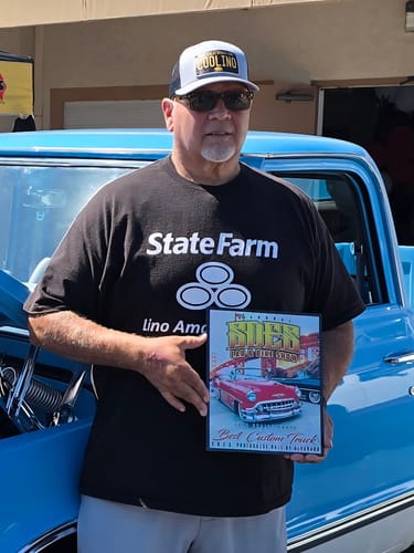 Customer photo review of California 60's Plate Hat