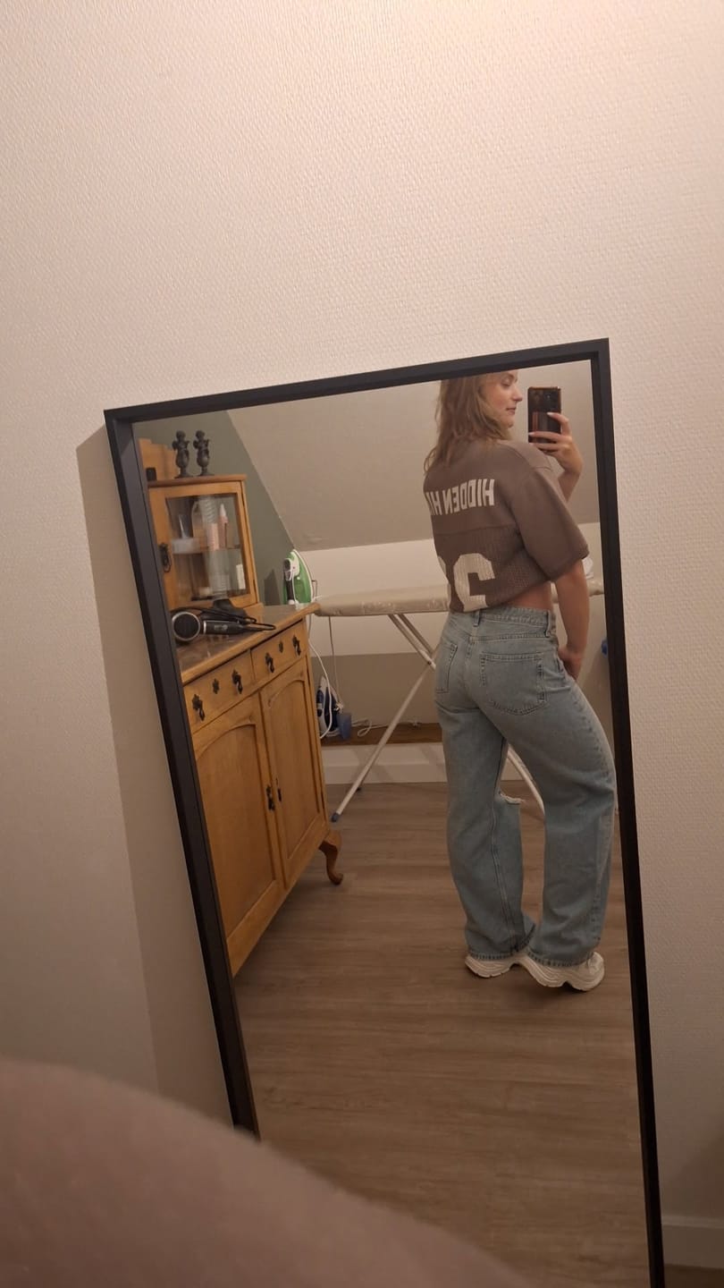 Customer photo review of KNIT JERSEY TAUPE