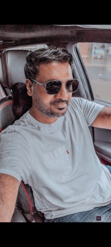 Customer photo review of Co-Pilot | Black & Silver Wayfarer Sunglasses | MG4164