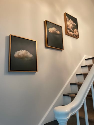 Customer photo review of Vintage Clouds Set of 3 Prints