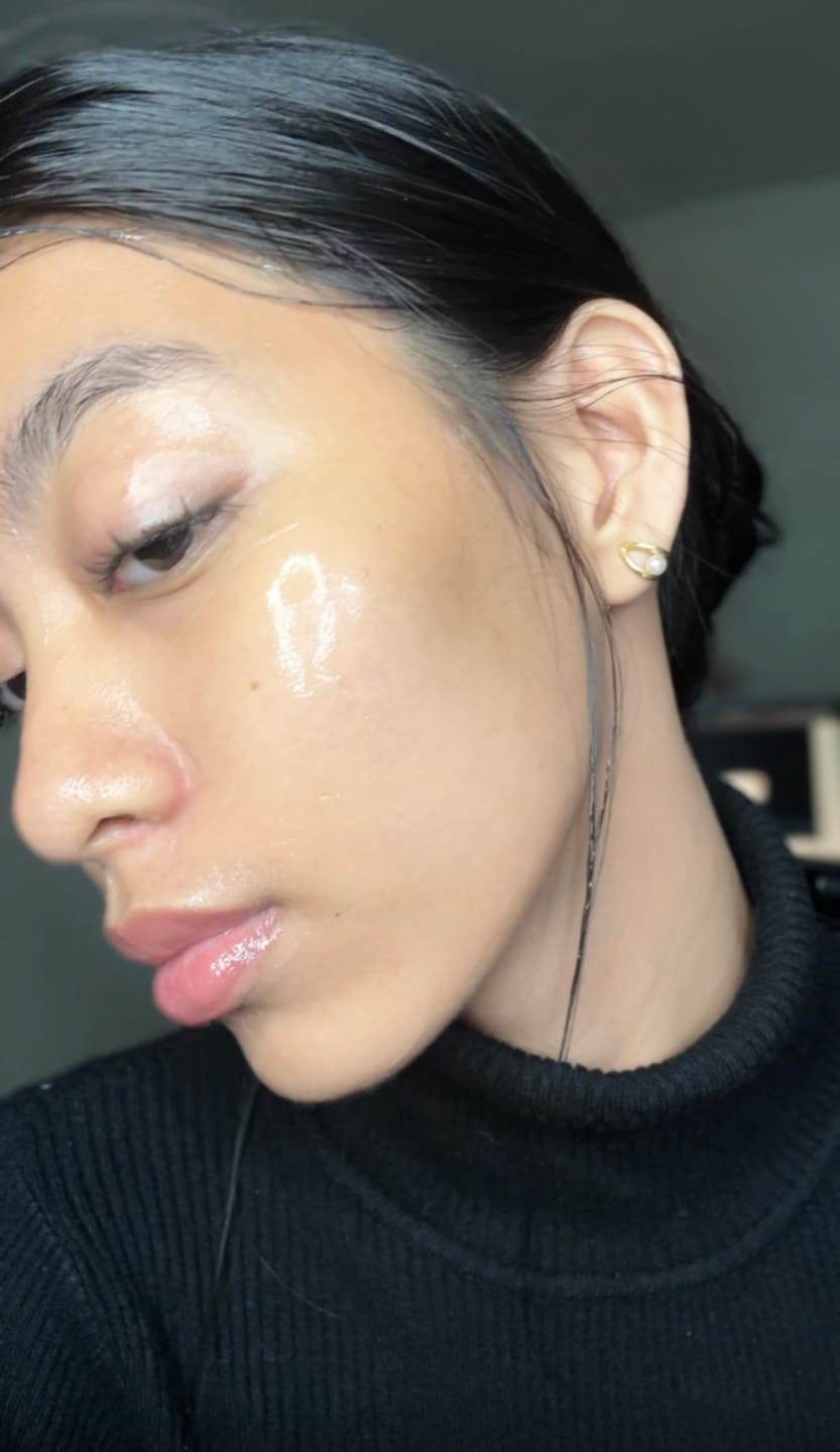 Customer photo review of PDRN collagen overnight mask Firming jelly