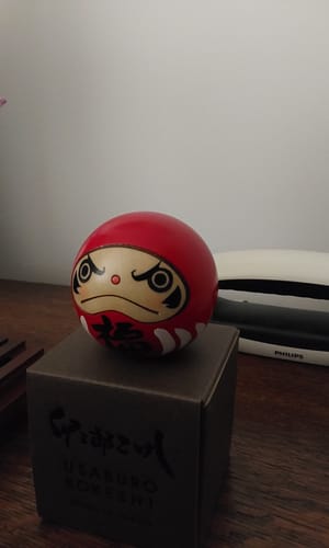 Customer photo review of Kokeshi Daruma Japonais