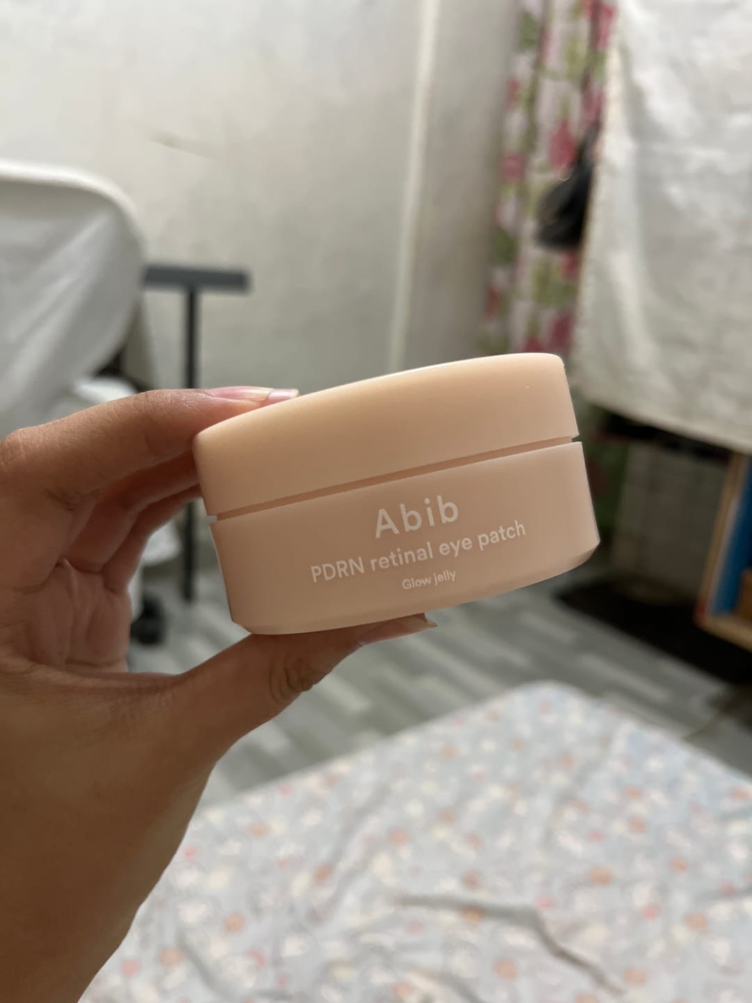 Customer photo review of PDRN retinal eye patch Glow jelly