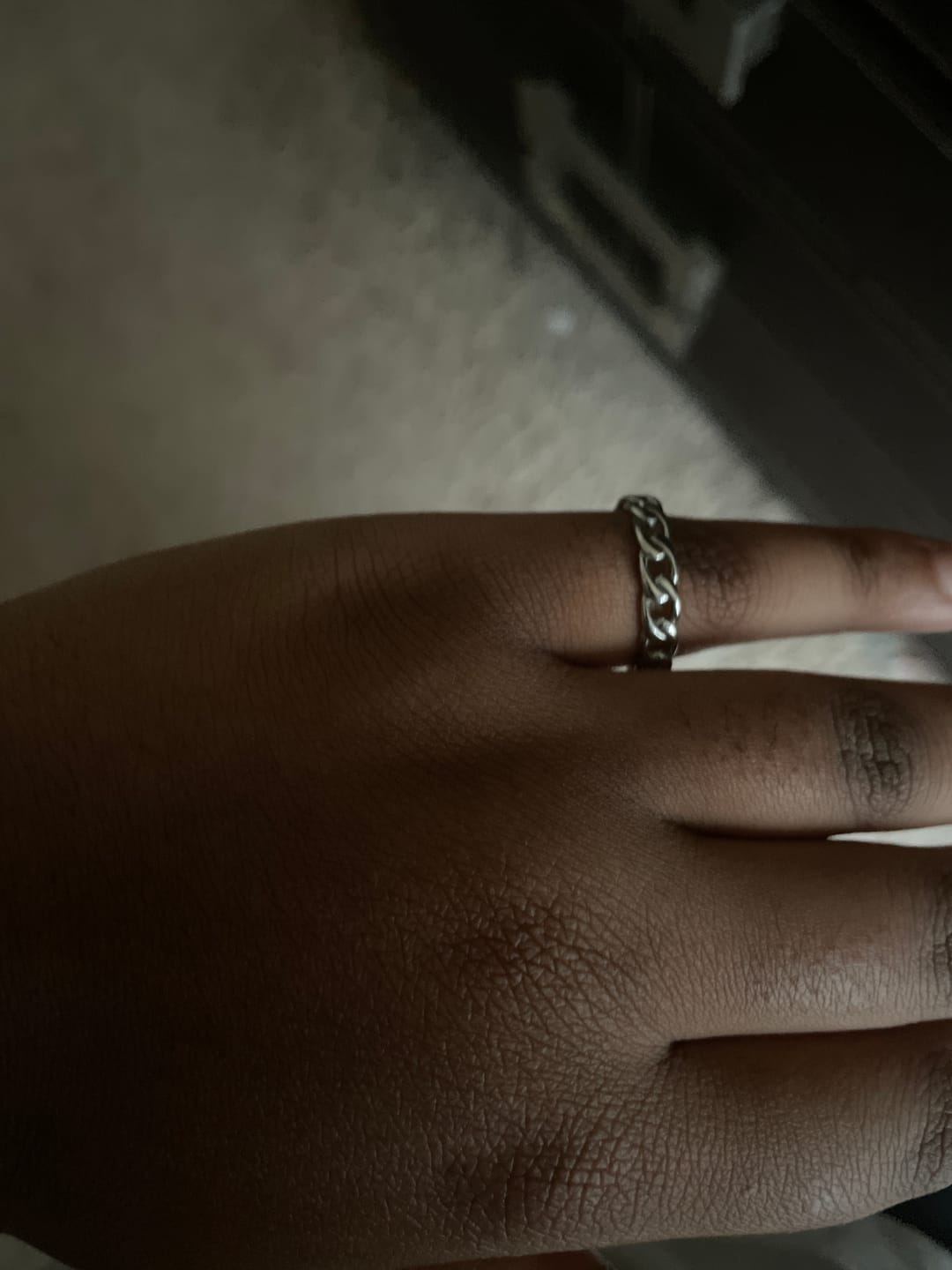 Customer photo review of MINI CUBAN RING