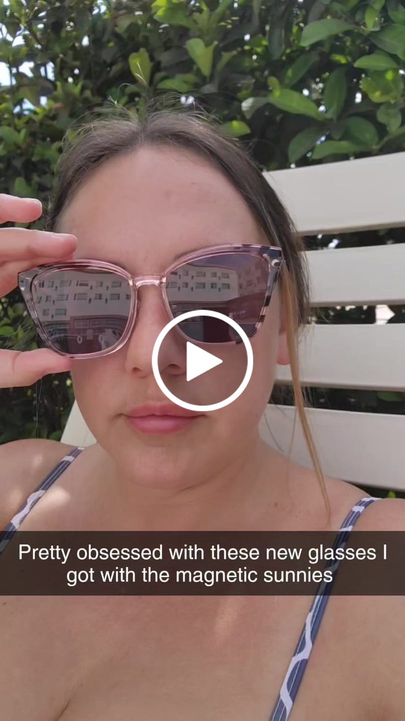 Customer video review of Cynthia Sunglasses