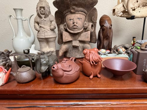 Customer photo review of Ox  Yixing teapot  250ml