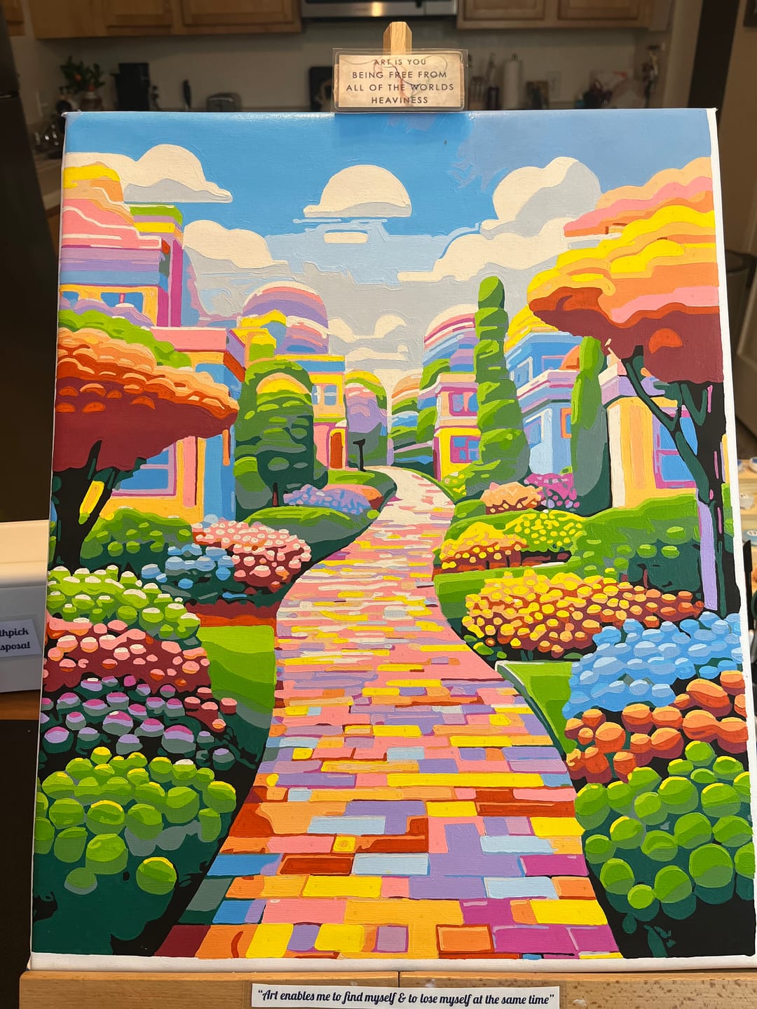 Customer photo review of Chromatic Promenade
