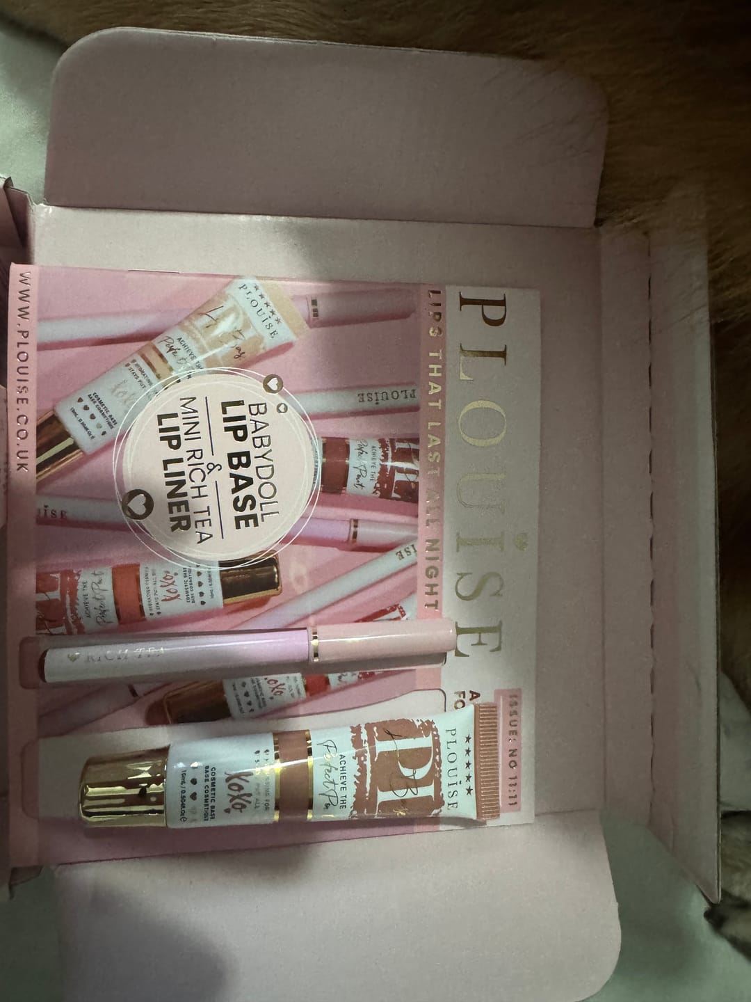 Customer photo review of Lips That Last All Night Magazine June Addition
