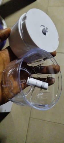 Customer photo review of USB Mini Electric Garlic Chopper Tool