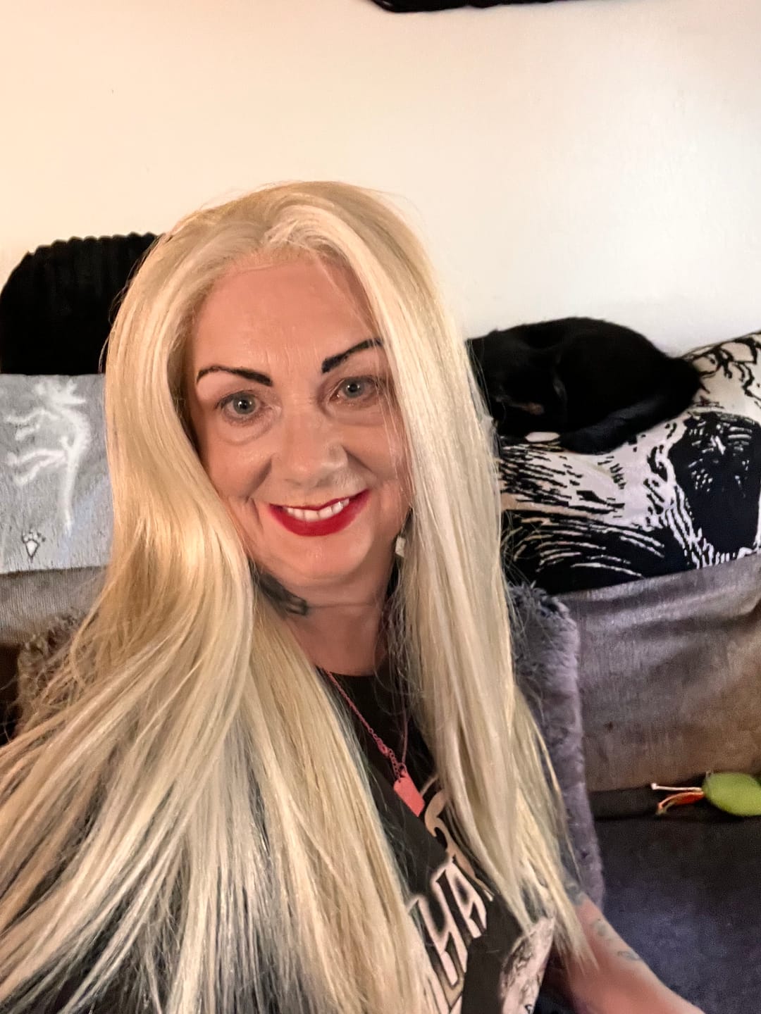 Customer photo review of Velvet Lace Wig Grip