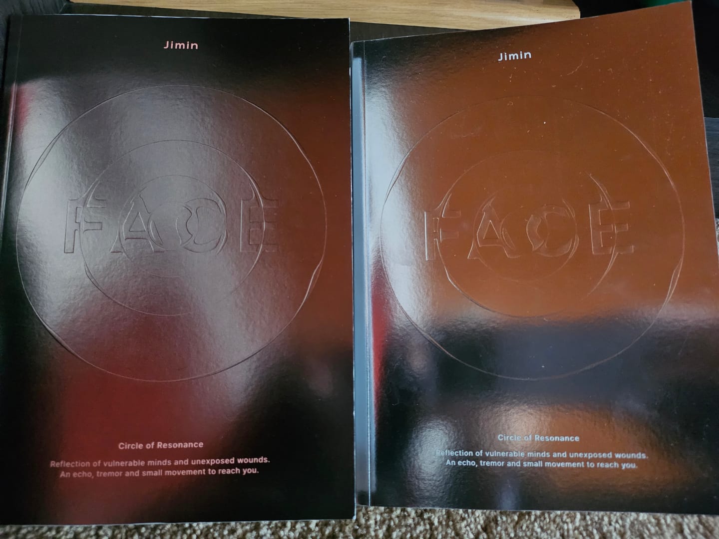 Customer photo review of BTS JIMIN - FACE 1ST SOLO ALBUM