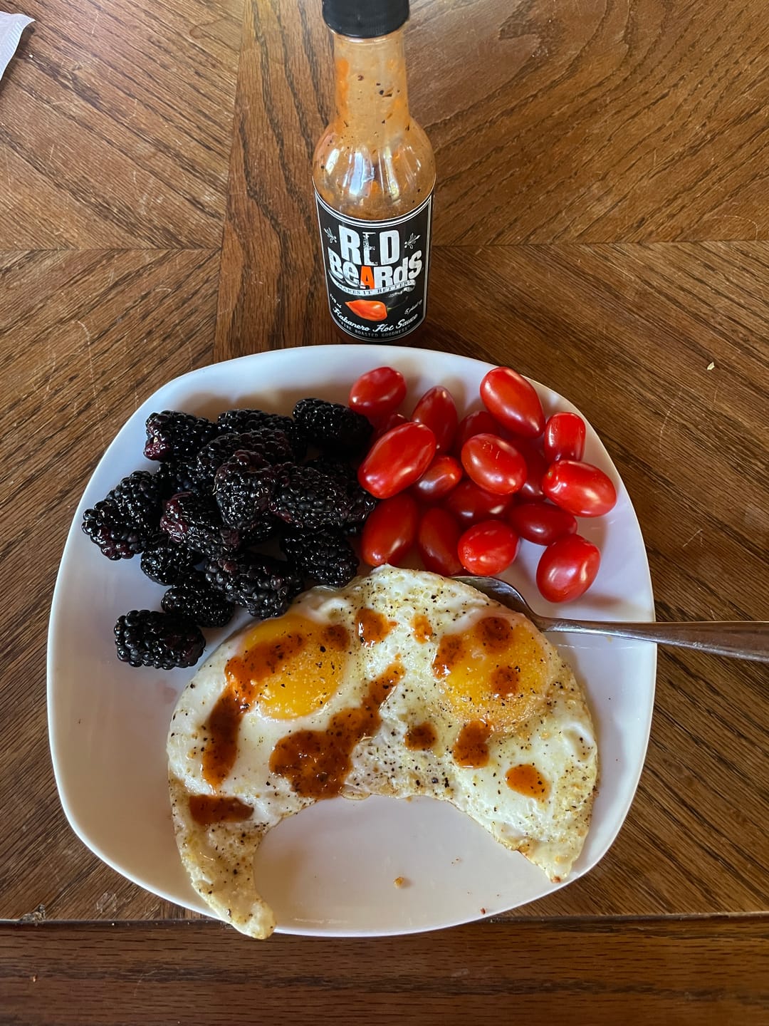 Customer photo review of 3X HABANEROS MEETS THE REAPER HOT SAUCE