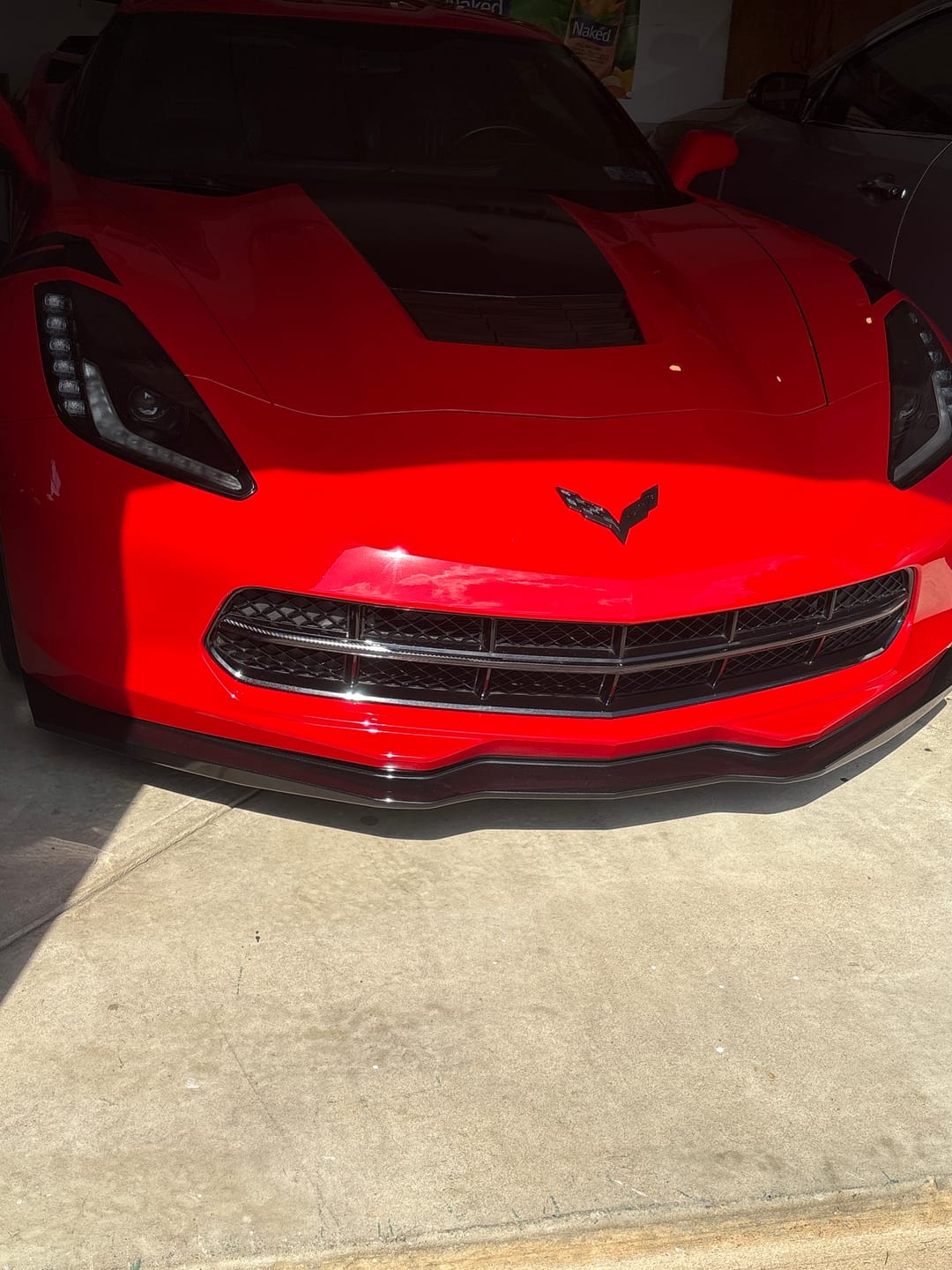 Customer photo review of Chevrolet Corvette C7 Stage 2 Front Splitter