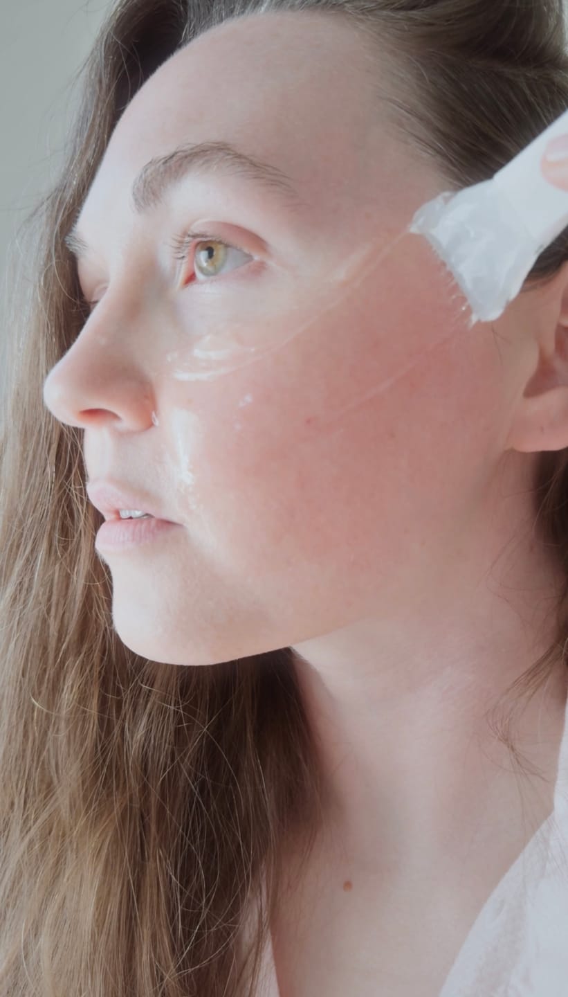 Customer photo review of PDRN collagen overnight mask Firming jelly