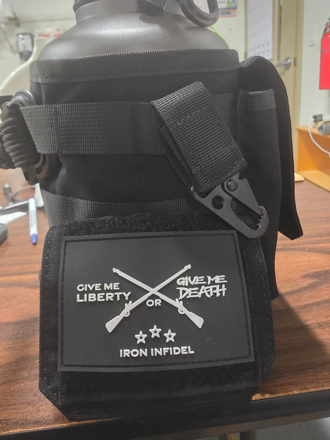Customer photo review of Morale Patches