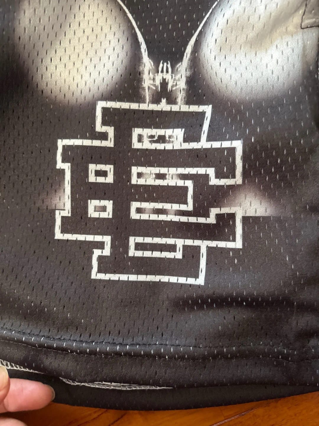 Customer photo review of Eric Emanuel Basic Shorts Black Skyline