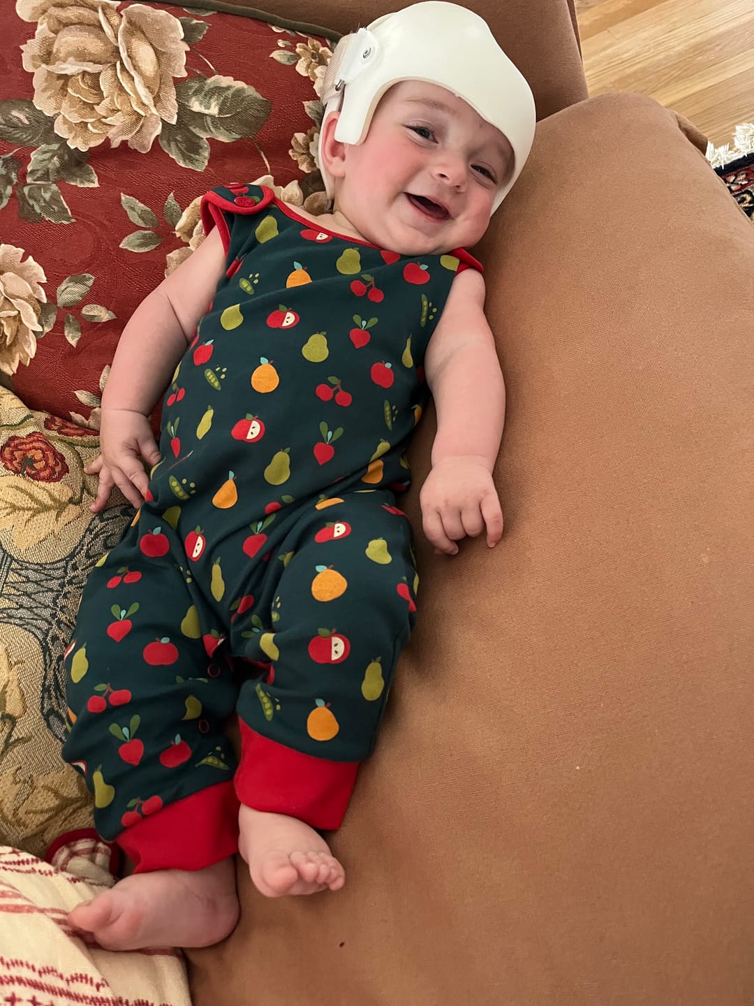Customer photo review of Vegetable Patch Everyday Dungarees