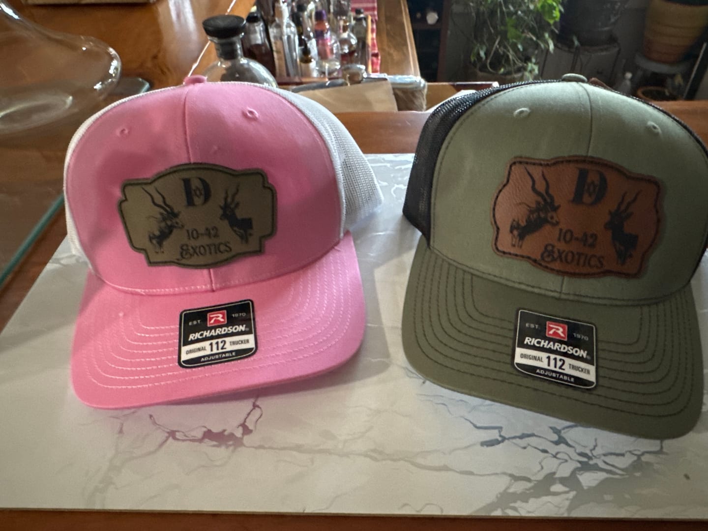 Customer photo review of Custom Trucker Hats