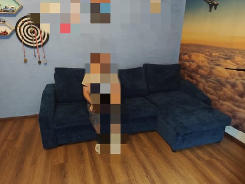 Customer photo review of Narożnik NEO BS sztruks