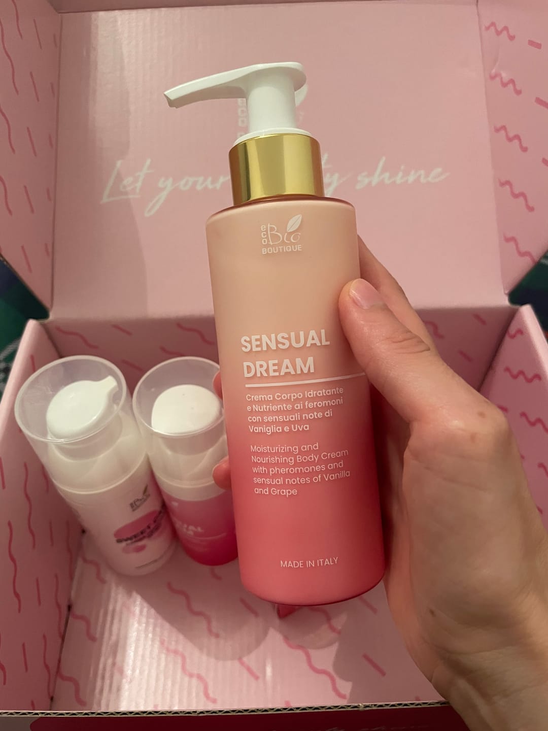 Customer photo review of Sensual Dream - Crema Corpo