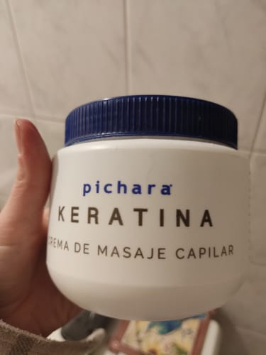 Customer photo review of Crema Masaje Capilar Keratina Pichara