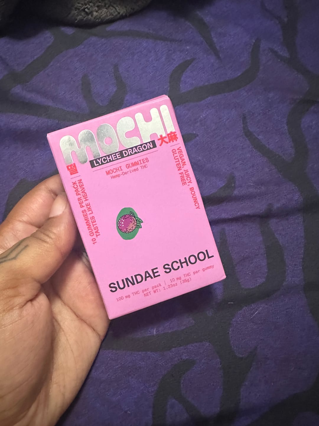 Customer photo review of Lychee Dragon (5mg)
