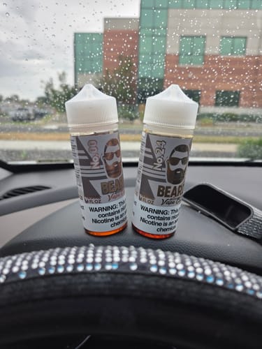 Customer photo review of Beard Vape Co No. 24 Salted Caramel Malt 120ml Vape Juice