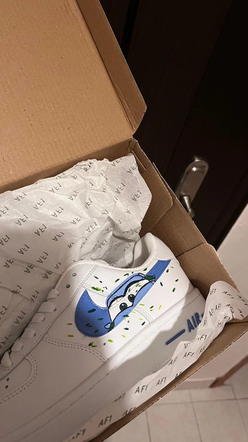 Customer photo review of Naruto Ayakkabı