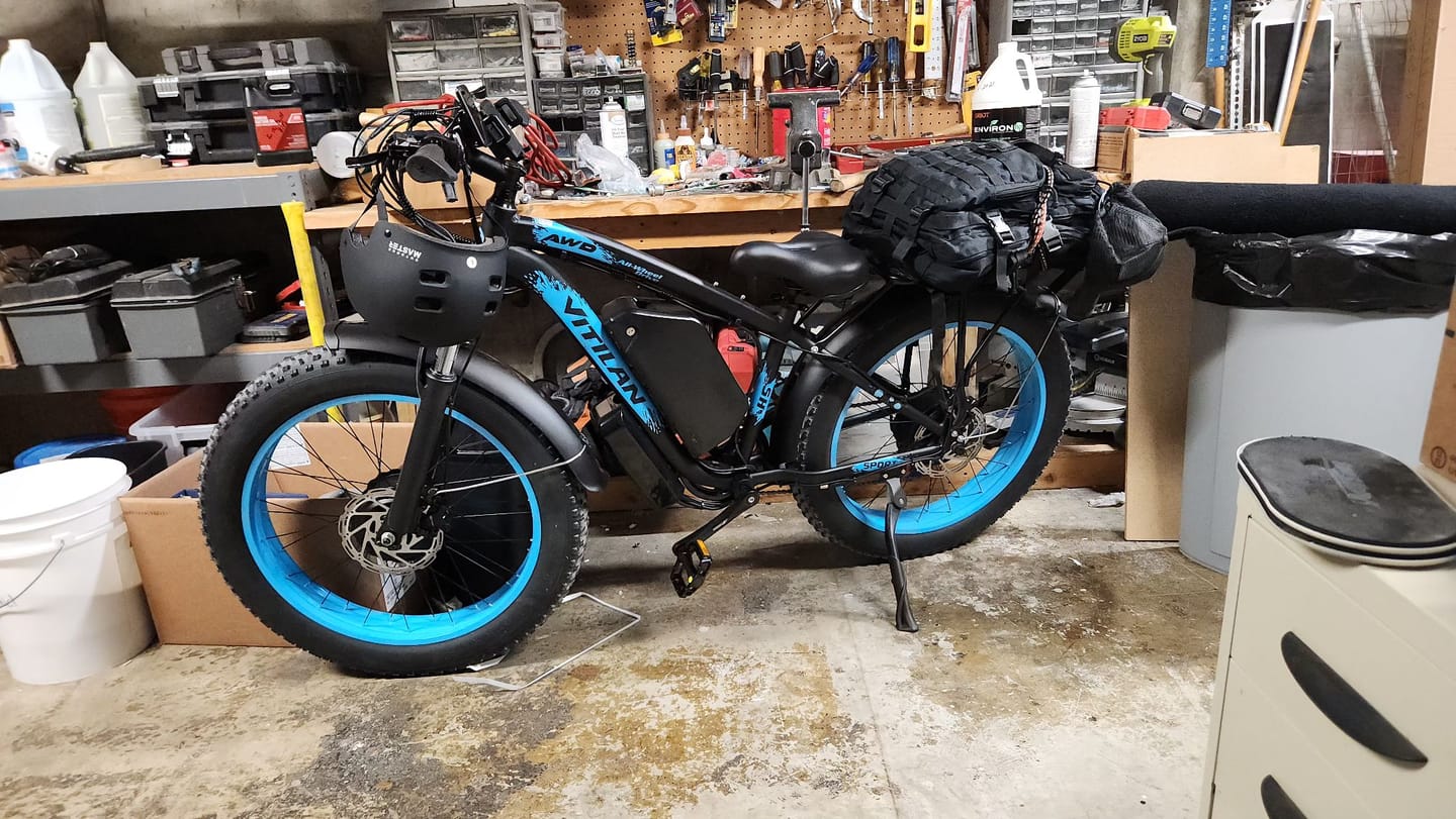 Customer photo review of Vitilan H5 Dual Motor Fat Tire Electric Bike