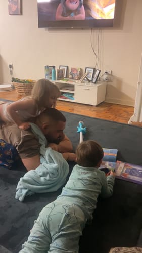 Customer photo review of The Mellow Mat® v2 (Soft Touch Sensory Tatami Rug)