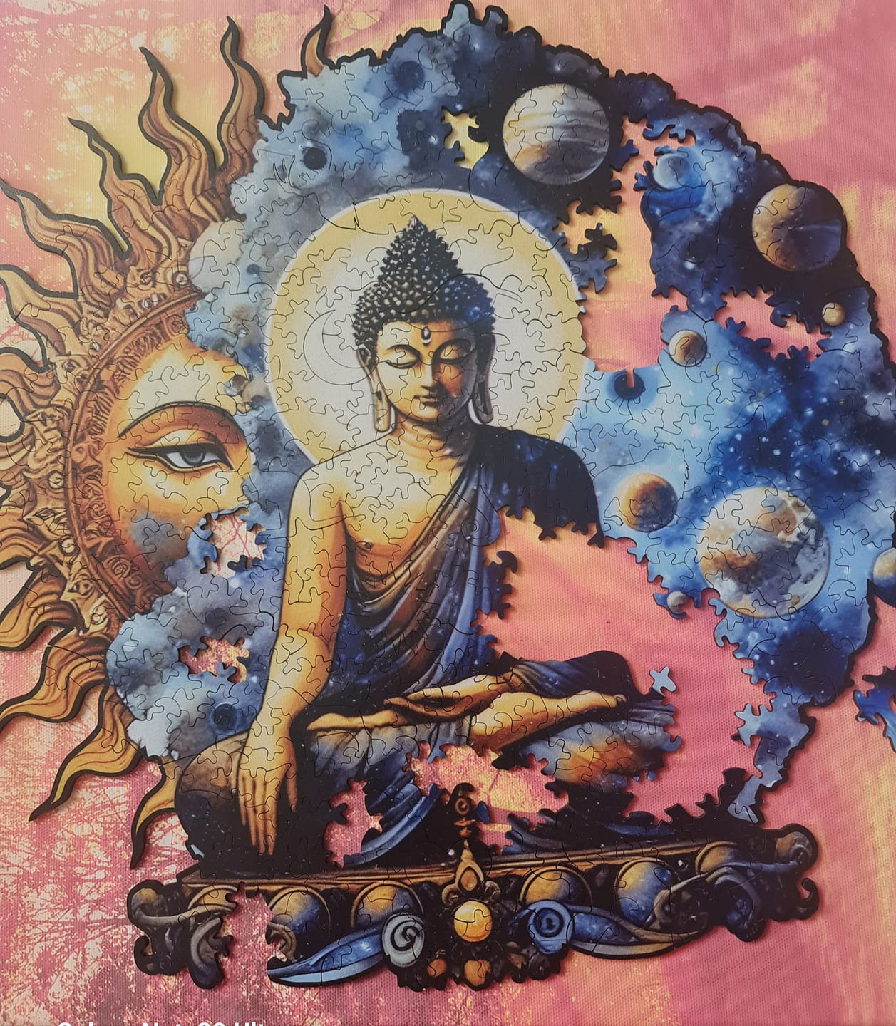 Customer photo review of Evrensel Işık Buda- Ahşap Puzzle