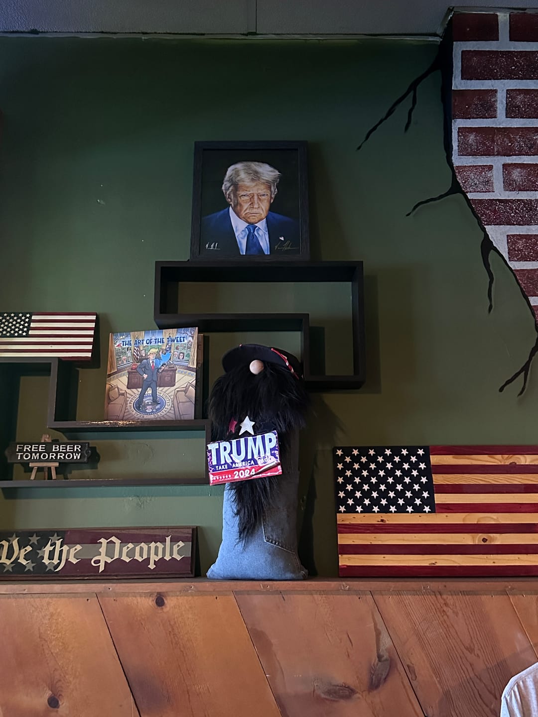 Customer photo review of Donald Trump - 45th and 47th President
