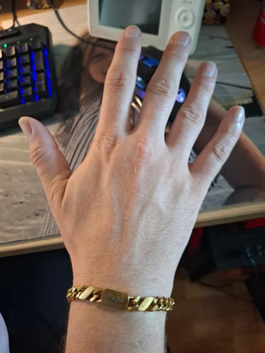 Customer photo review of Familieschakel Armband Voor Vaderdag