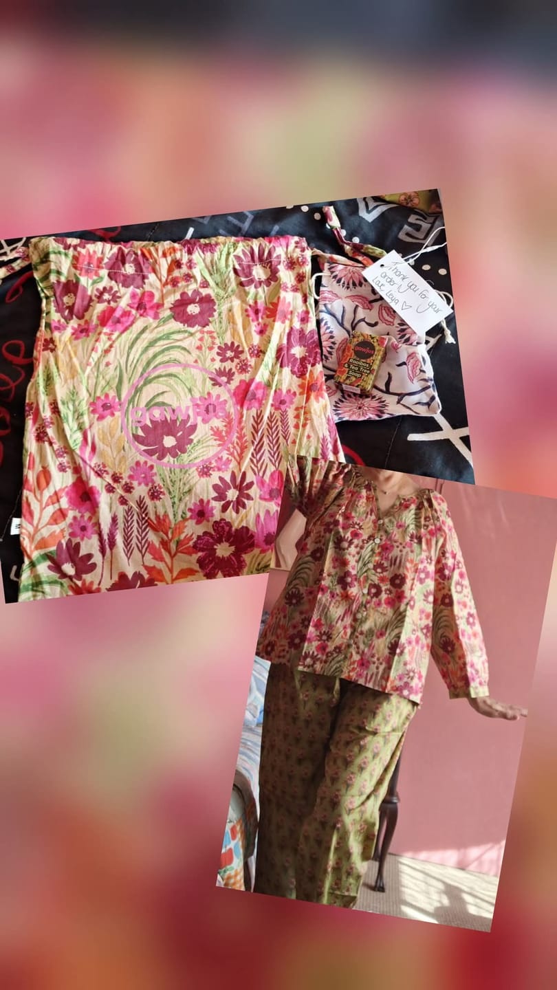 Customer photo review of French Pyjamas - French Lieutenant's Woman