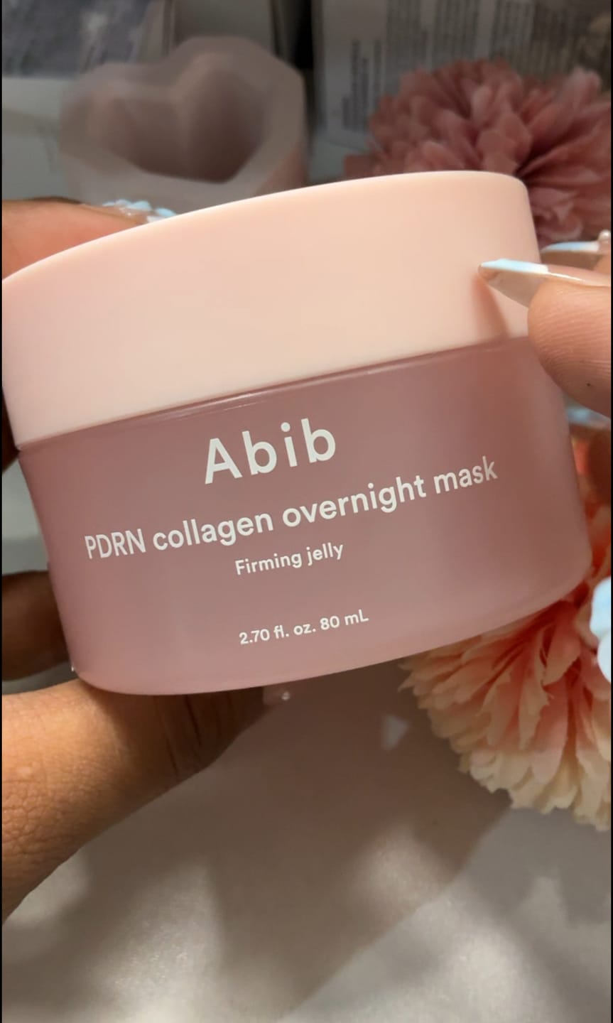 Customer photo review of PDRN collagen overnight mask Firming jelly