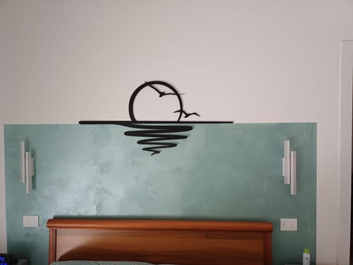 Customer photo review of Décoration Murale Métal - Amoureux des chats