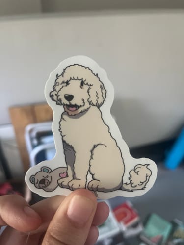 Customer photo review of Custom Sticker Sale - 3"