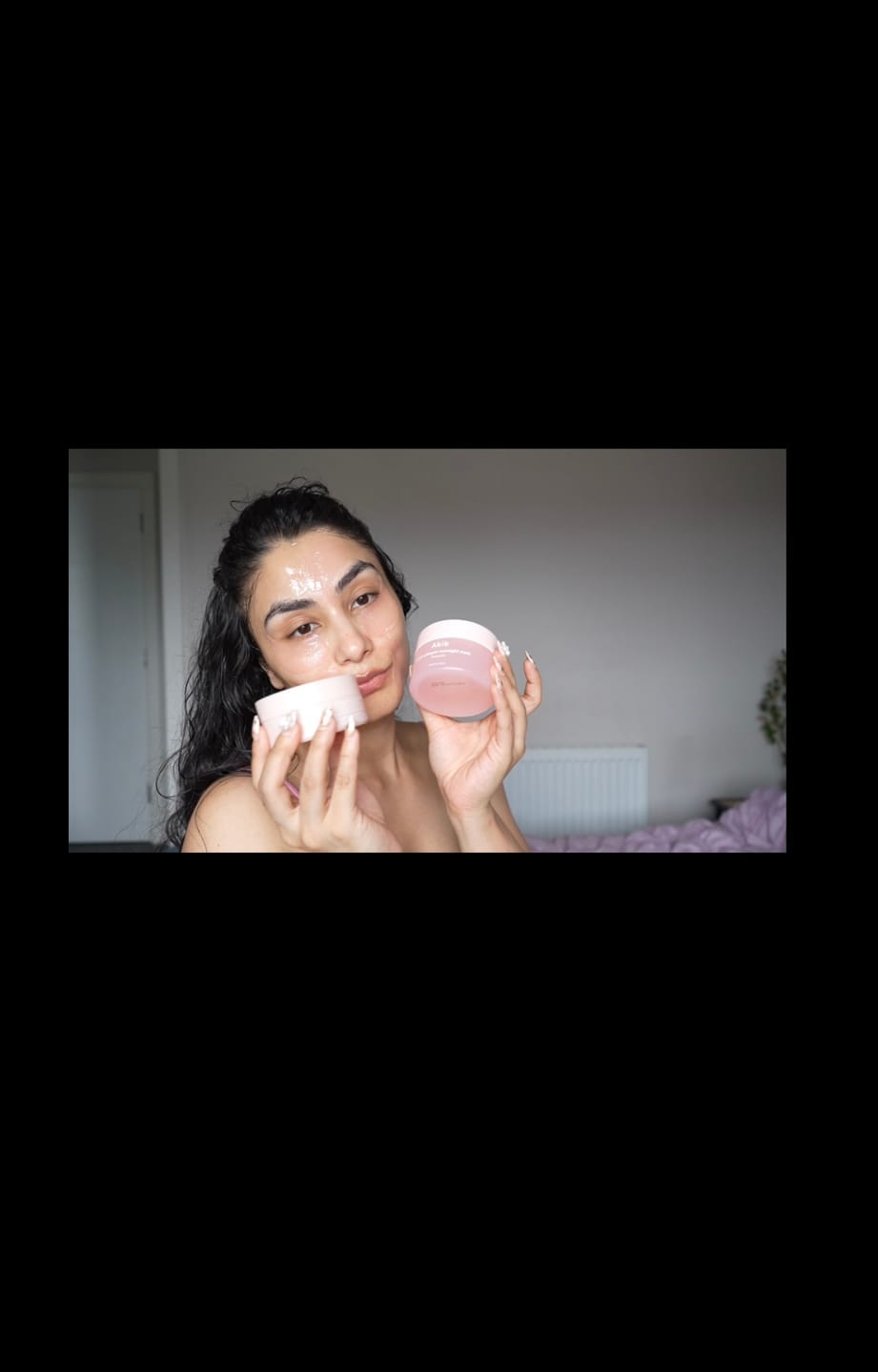 Customer photo review of PDRN retinal eye patch Glow jelly