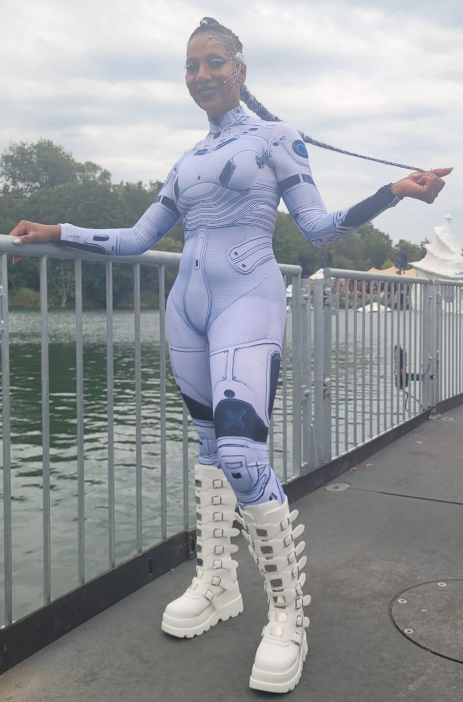 Customer photo review of Interstellar Warrior Costume