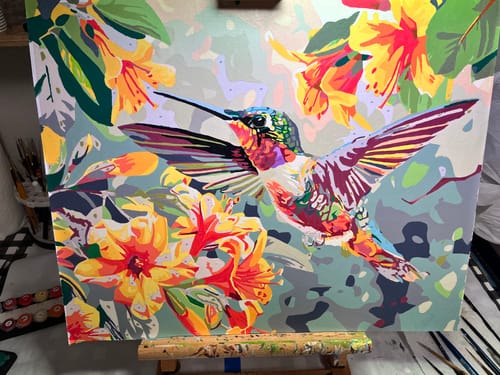 Customer photo review of Hummingbirds Dance