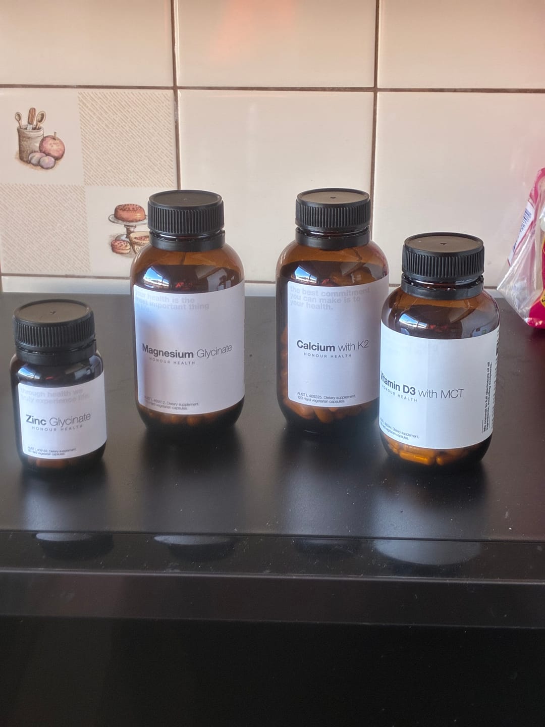 Customer photo review of Zinc Glycinate - 60 Capsules