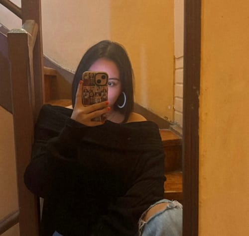 Customer photo review of SWEATER LINA NEGRO