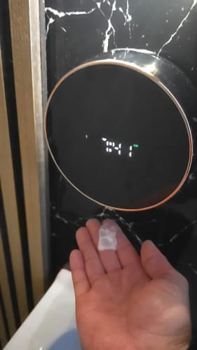 Customer photo review of Wall-mounted Induction Foam Soap Dispenser