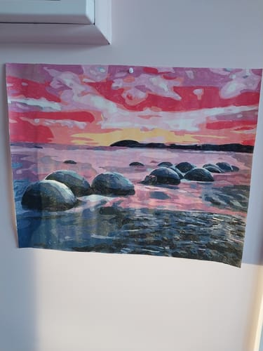 Customer photo review of Moeraki Boulders